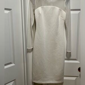Calvin Klein white sheer dress! 2!!!